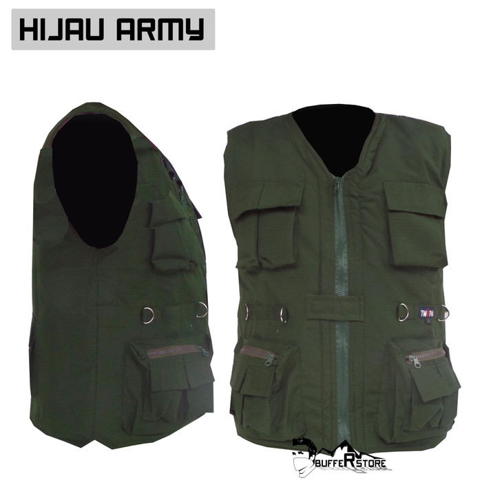 ... Jaket rompi army outdoor keren motor mancing safety hunting Murah