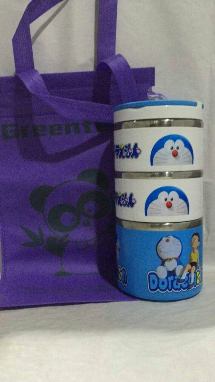 Jual Alat Rumah Tangga Perlengkapan Grosir Rantang Karakter Minion