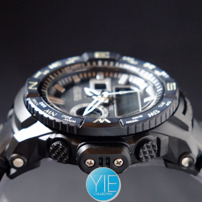 Jam Tangan Digitec Rantai DG 3030 (DG-3030-T) Dual Time-Digital Putih