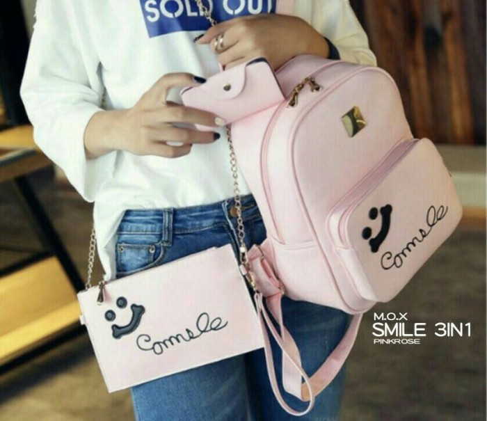 Foto Produk Backpack 3in1 smile dari Then4Shop