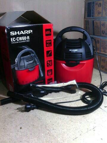 Jual Sharp Ec Cw60 Vacuum Cleaner Basah Kering 600 W jual sharp ec cw60 vacuum cleaner basah kering 600 w