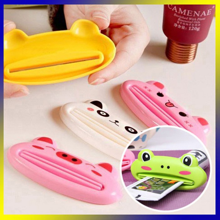 Alat Penjepit Odol Kartun / Pasta Gigi / Dispenser Odol - X107