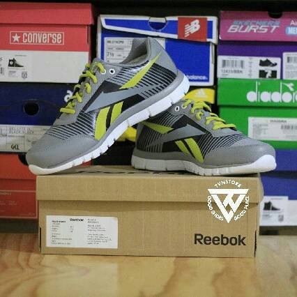 Reebok Z Fusion Inspired LP Solid Grey/ Vital Green (AR2254)