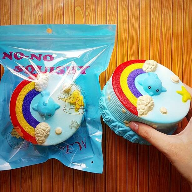 Jual Dolphin cake by nono squishy - Dapur Si Kecil Tokopedia