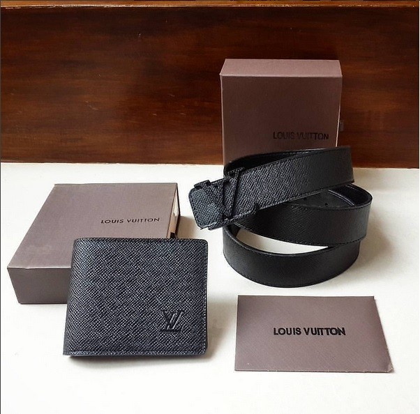jual paket lv taega black dompet sabuk premium quality bagus import distro import jual paket lv taega black dompet sabuk premium quality bagus import distro import
