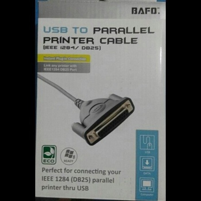 BAFO USB TO PARALLEL PRINTER ADAPTER -As