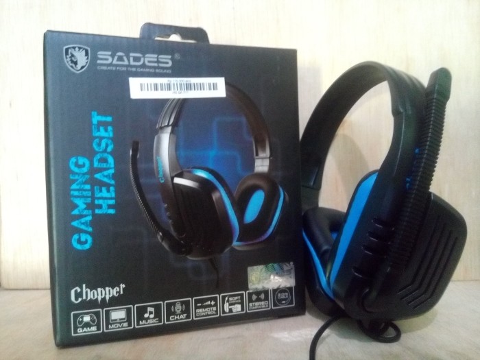 Headset Sades Chopper SA 711 / Headset Gaming