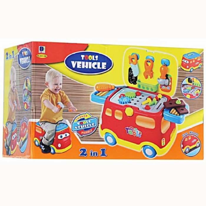 Atham Toys Balok Bangun Kayu 42 S WIKIHARGA Source · 2in1 Tool Vehicle Mainan Tool Set