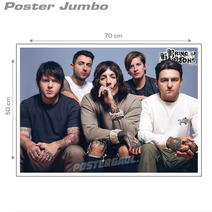 Poster Jumbo: BRING ME THE HORIZON #MUI76 - 50 x 70 cm