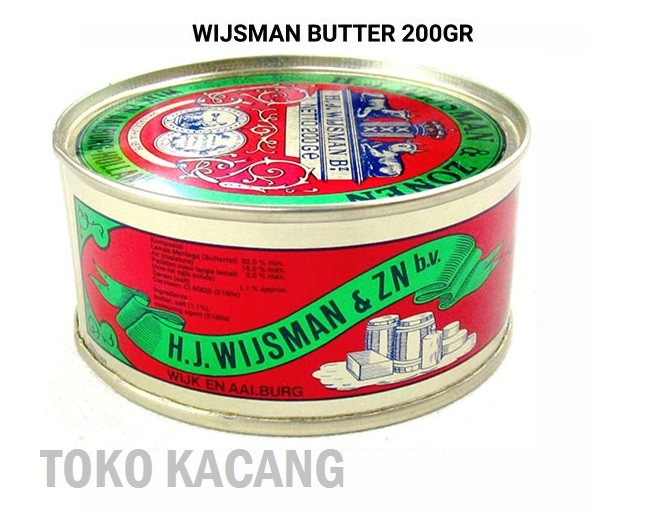 jual butter wysman wisman wijsman 200g toko kacang jual butter wysman wisman wijsman 200g toko kacang