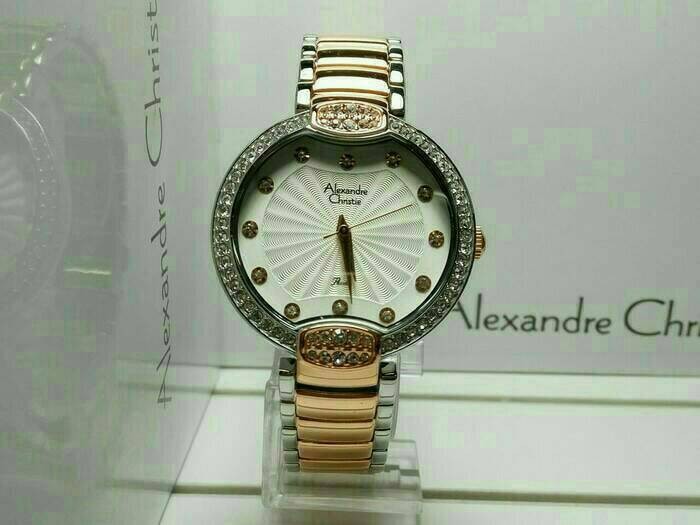 ALEXANDRE CHRISTIE AC2587 / AC 2587 ROSE GOLD COMBINE ORIGINAL