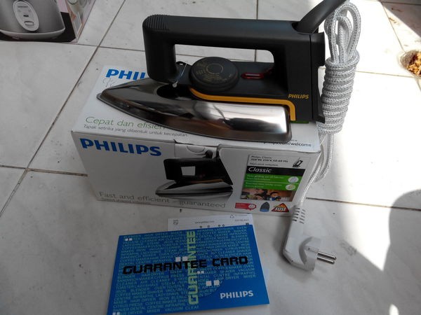 Setrika PHILIPS HD 1172 Black / Hitam (HOT Promo)