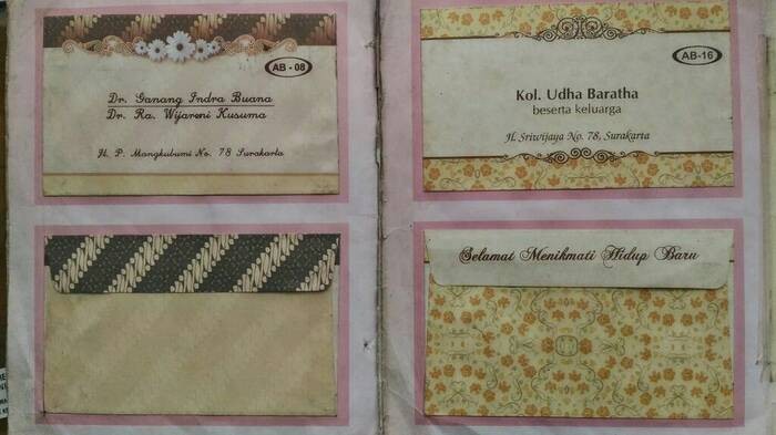 Jual Cetak Amplop Kondangan/Sumbangan (Gift Envelope) Uk