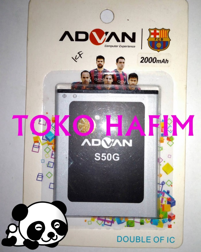 Baterai Battery Batre Advan S50G Vandroid Original Advan 2000mAh