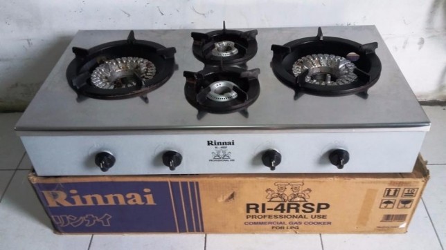 Jual Kompor Gas 4 Tungku Rinnai Ri 4rsp Alice And Amber Kompor Gas 4 Tungku Rinnai Ri 4rsp