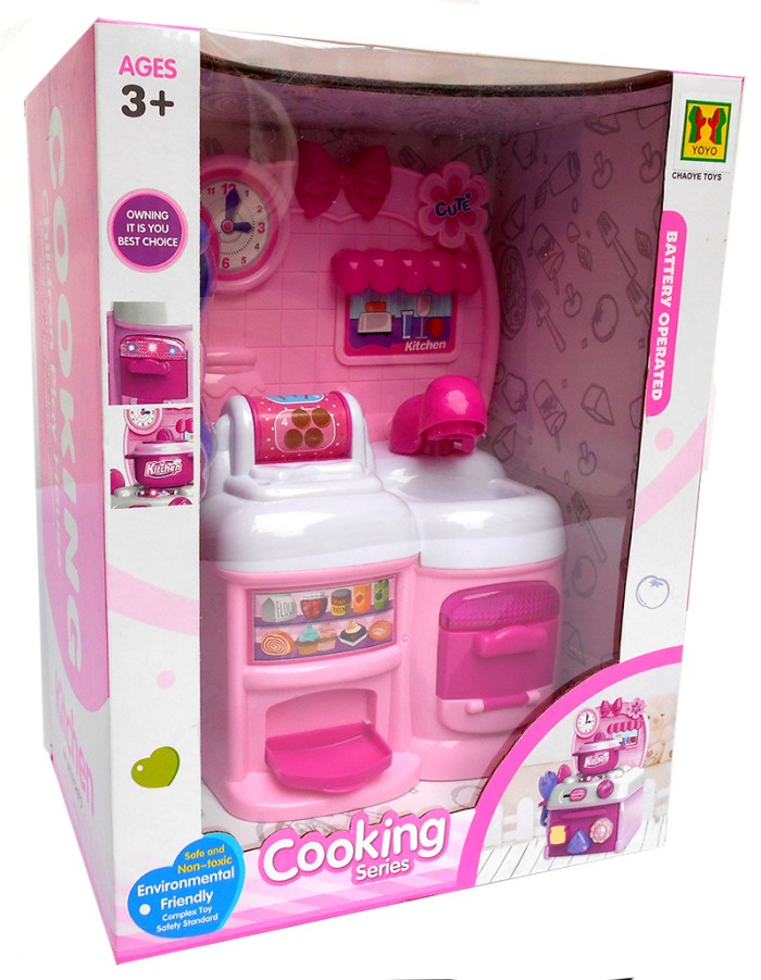 Cooking Series Dus 818-50 Kitchen Set Pink - Mainan Masak-Masakan