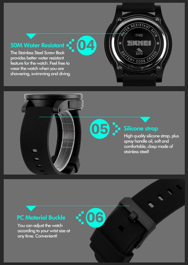 jual jam tangan pria skmei 1142 original water resistant jual jam tangan pria skmei 1142 original water resistant