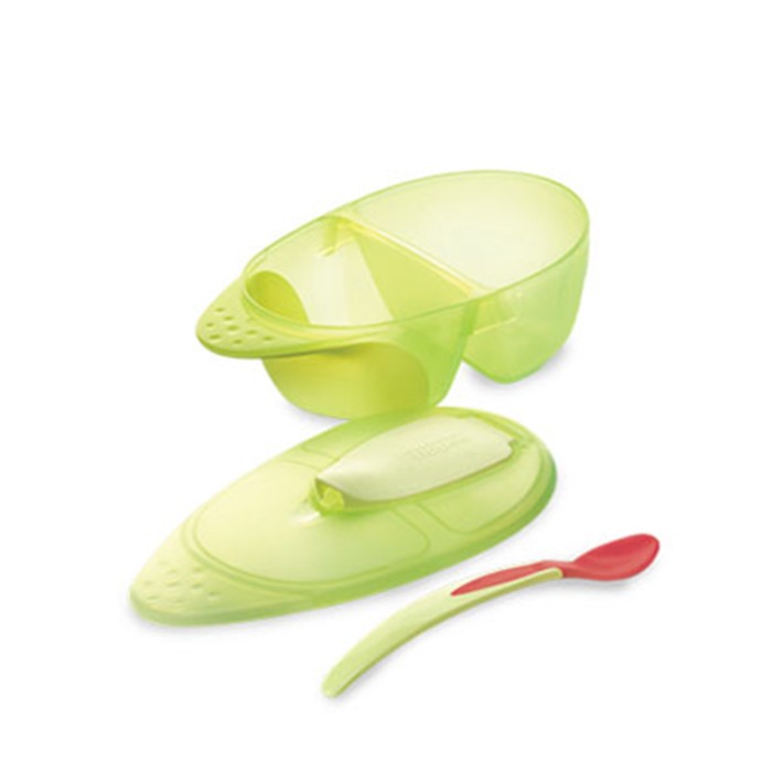 Foto Produk Tommee Tippee Twin Taste Set Weaning Bowl-Tempat Makan Bayi-Mangkok dari Moi and Moi Babies&Kids