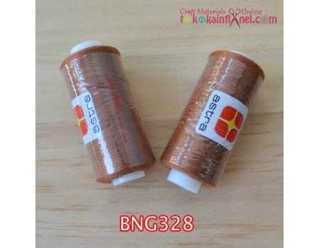 Foto Produk BNG328 Benang Jahit Astra Warna Coklat Tanah dari Toko Kain Flanel dot com