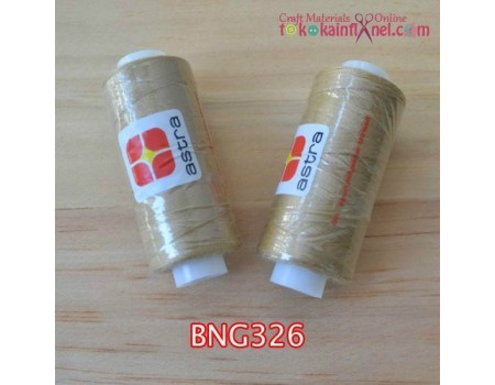 Foto Produk BNG326 Benang Jahit Astra Warna Coklat Muda dari Toko Kain Flanel dot com