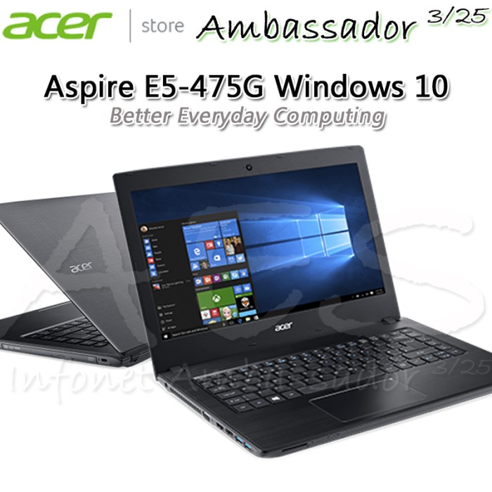 jual acer aspire e5 475g i5 7200 4gb 1tb gt940mx 2gb win10 jual acer aspire e5 475g i5 7200 4gb 1tb gt940mx 2gb win10