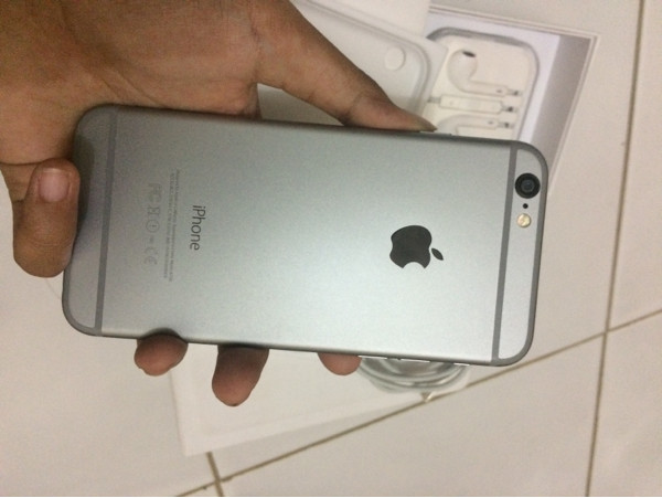 Jual iphone 6 16gb space grey - Kab. Sleman