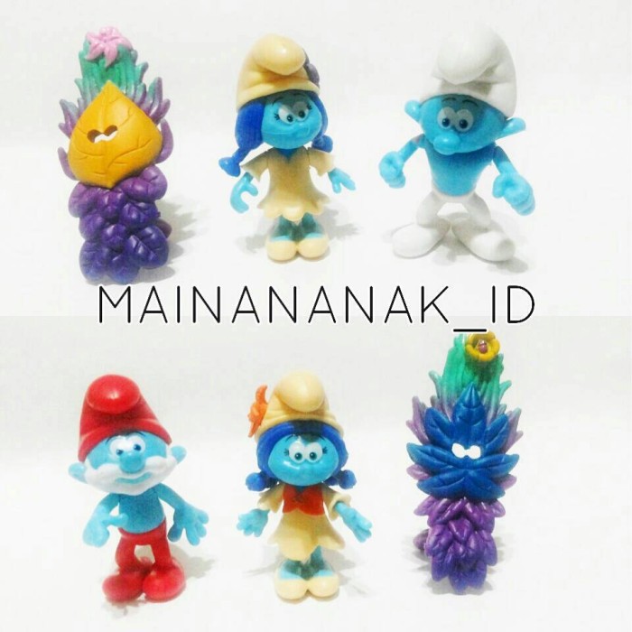 Jual Smurf Figure Pajangan Smurfs Kab Bogor Mainananak Id Tokopedia
