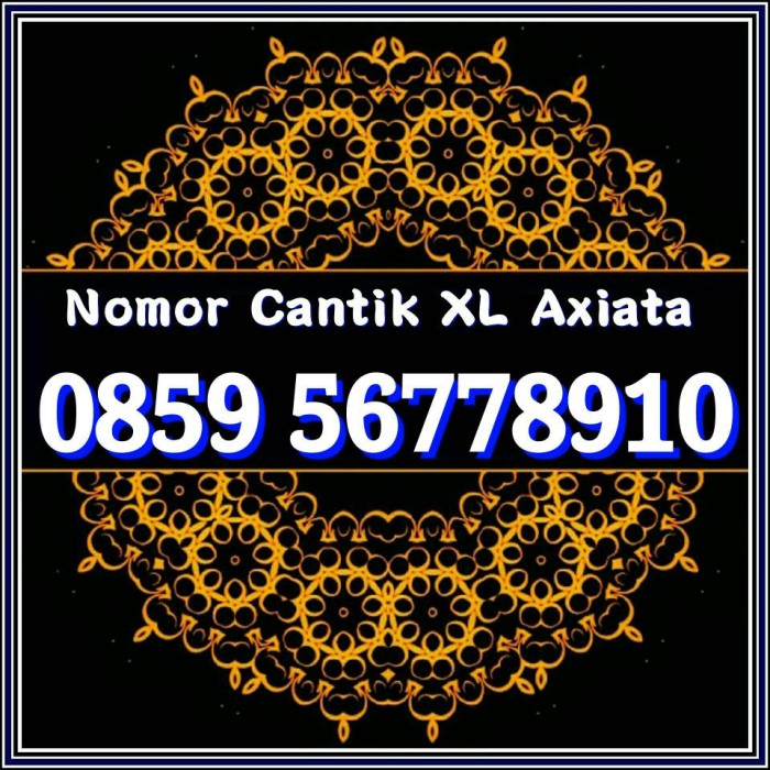 Xl Axiata Nomor Cantik 0859 2999 2223 Daftar Update Harga Source NOMOR CANTIK .