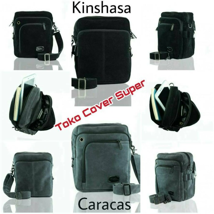 Tas Selempang Kecil Pria Sling Bag T-Man Trojika - Hitam