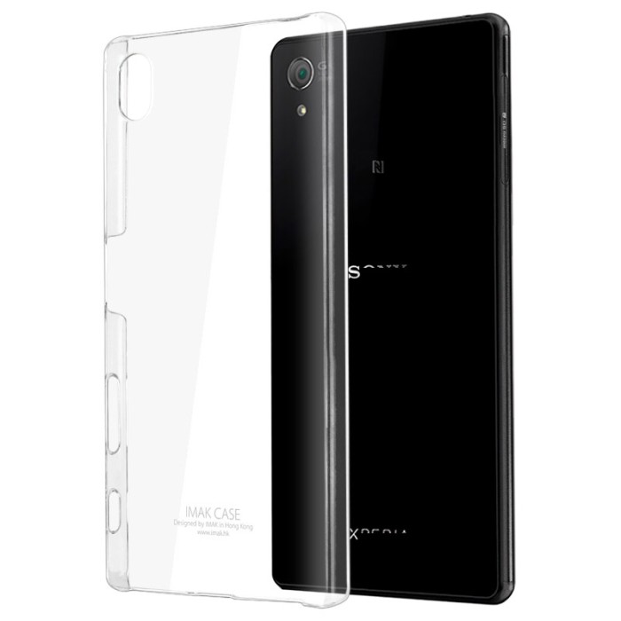 Transparan Z5 Premium Dual 5.5" Imak Clear Cover Hard Case Sony Xperia