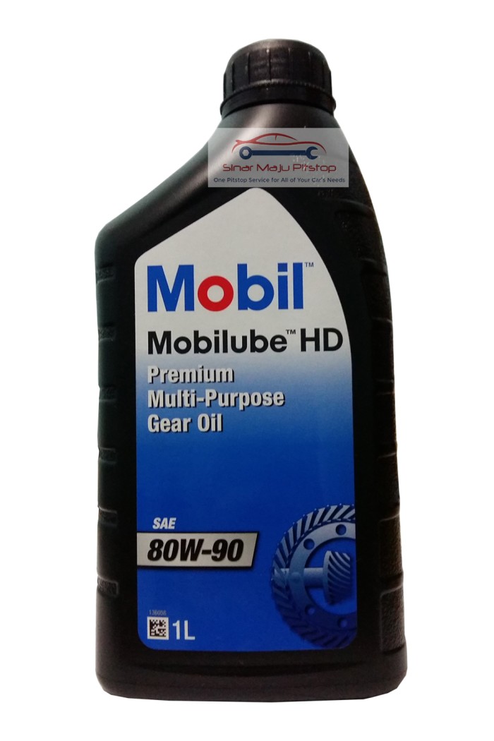 Jual Mobil Mobilube HD Gear Oil SAE 80W-90 - Oli Gardan Transmisi ...