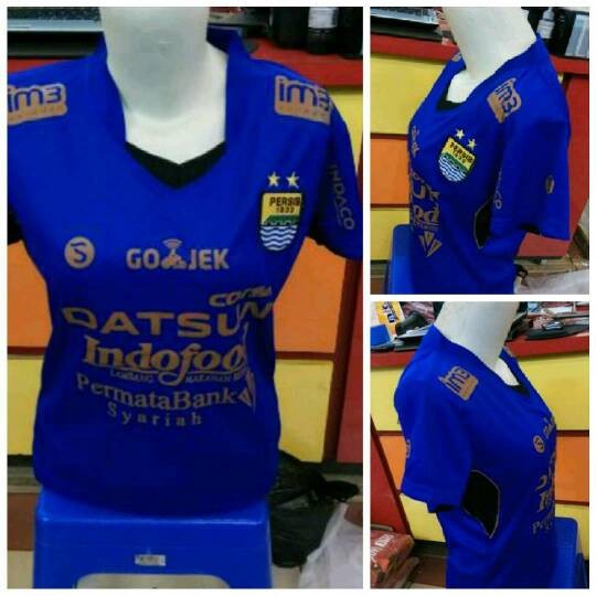 Jersey Ladies Persib Home 2017-2018 Gojek Traveloka Liga 1 Indonesia