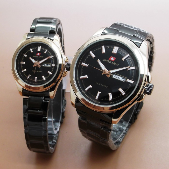 Swiss Army Couple SA5225 (Black Gold)
