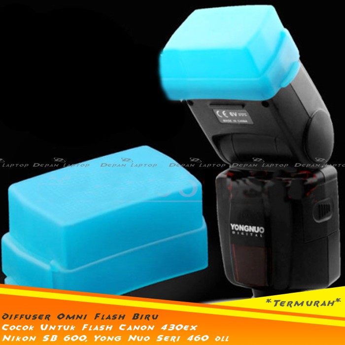 Jual Diffuser Flash Omni Biru Canon 430ex Nikon Sb600 Sb800 Canon 430ex Nikon Sb600 Sb800