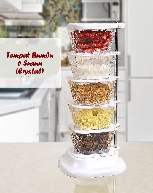 Jual Tempat Bu Dapur Cristal Rak 5 Susun R Tiap Ada Tempat Bu Dapur Cristal Rak 5 Susun R Tiap Ada Tutupnya