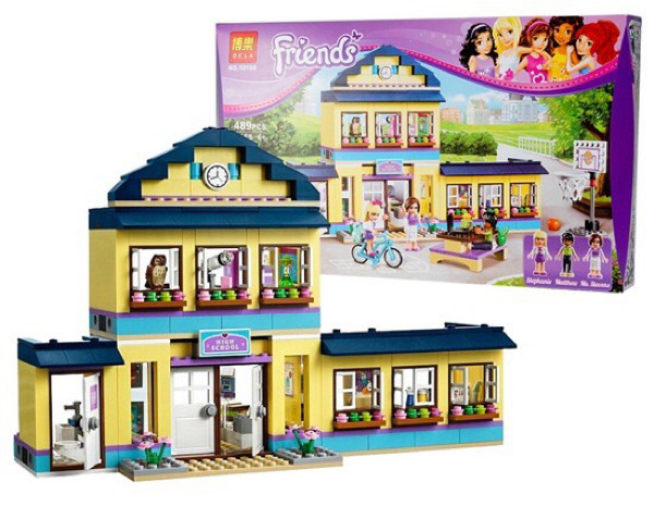 Jual Lego Kw Bela 10166 Friends Heartlake City High School