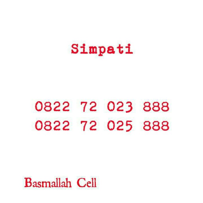 Telkomsel Simpati Nomor Cantik 0812 8888 1500 Cari Harga Terbaru Source · Nomor Cantik Simpati Seri