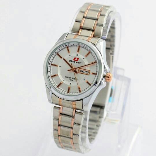 Jam Tangan wanita swiss army KRS129 - Silver List Gold