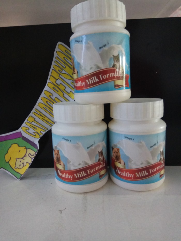 jual kucing dan anjing healthy milk formula 200gr jual kucing dan anjing healthy milk formula 200gr