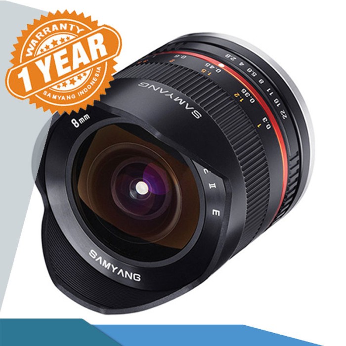 Jual Lensa Samyang 8mm F2 8 Fisheye Ii Lens For Sony E Mount Lensa Samyang 8mm F2 8 Fisheye Ii Lens For Sony E Mount