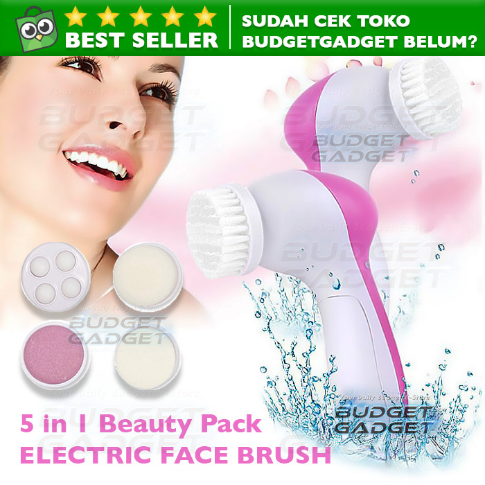 Pembersih Muka Multifunction Electric Facial Cleansing Brush 5 in 1