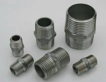 Double Neple Stainless Steel 304 Brand Ls 3/8 Inch