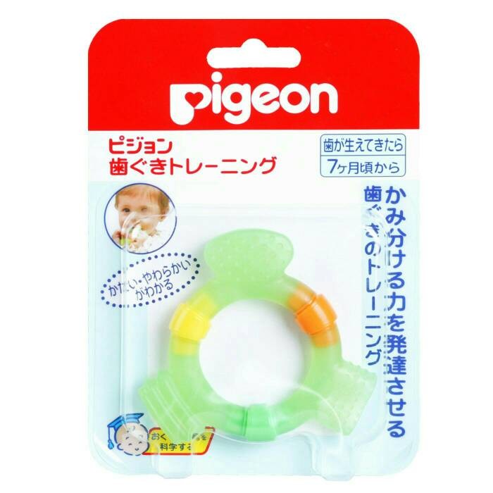 ORIGINAL JAPAN Pigeon Baby Teether Step 2 for 7m+ Mainan Gigitan Bayi