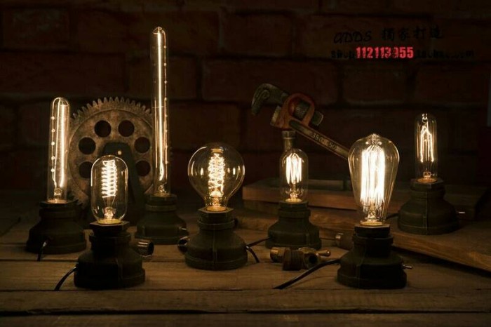 Jual Edison Industrial Retro Desk Lamp Dimming Night Light Bulb Dki Jakarta Gypsy House Tokopedia