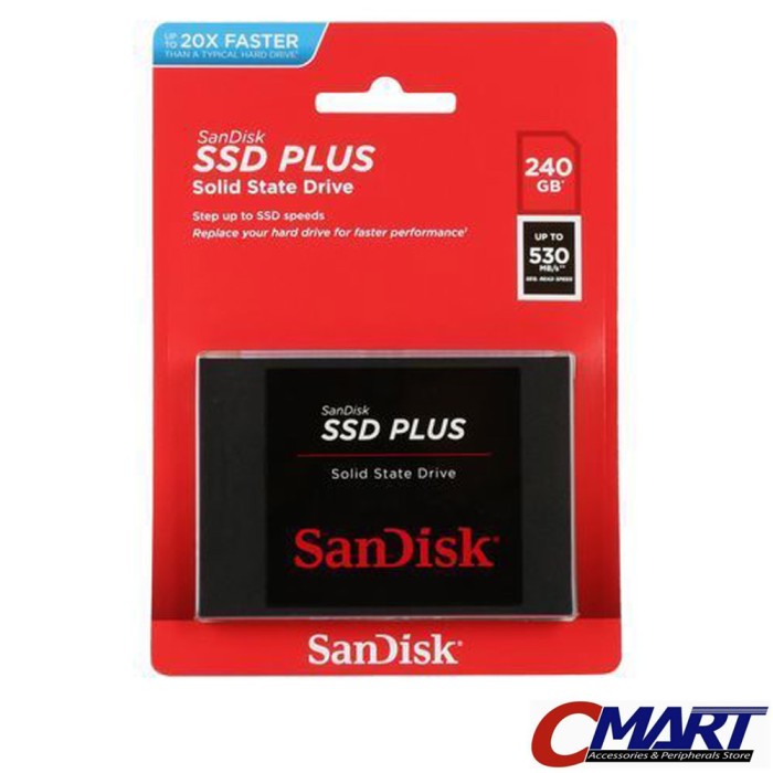 Foto Produk SanDisk SSD Plus 240GB dari CMart Computer