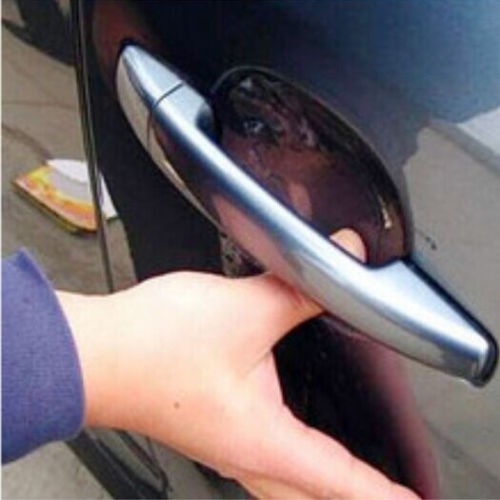 4x Invisible Adhesive Car Auto Door Handle Paint Scratch Protection Film Sheets