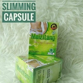 ORIGINAL Meizitang Slimming Capsule MZT BPOM - Kapsul Pelangsing
