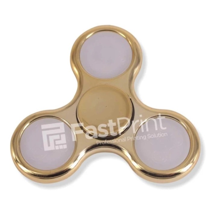 ANGEL-Fidget Spinner LED New Exotic Hand Toys Mainan Tri-Spinner EDC