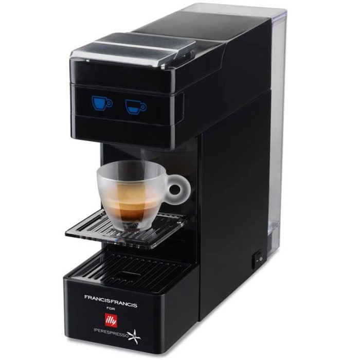 Jual Mesin Kopi Francis for Illy Iperespresso Y3 Black + 14 Free Pods
