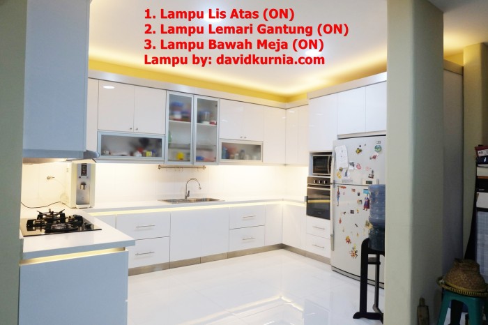 Jual Jasa Pasang Lampu Led Strip Dapur Minimalis Terang Modern Jasa Pasang Lampu Led Strip Dapur Minimalis Terang Modern